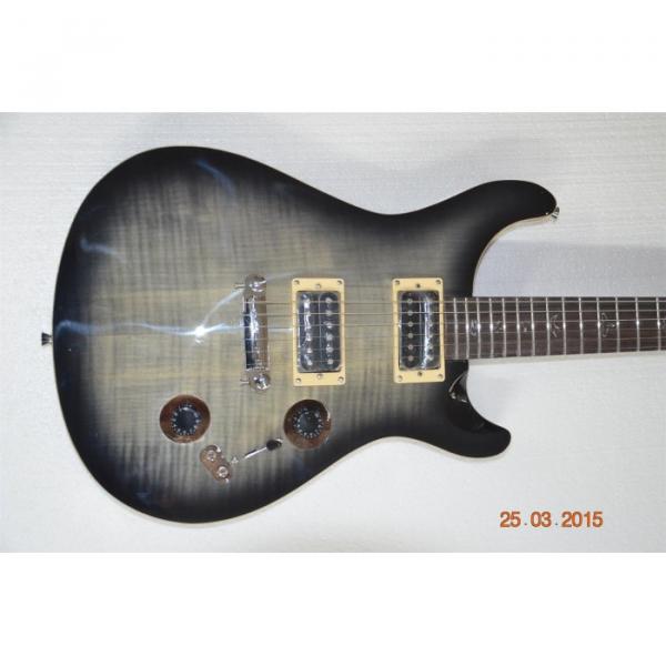Custom Shop Silver Burst Tiger Maple Top PRS Electric Guitar #1 image