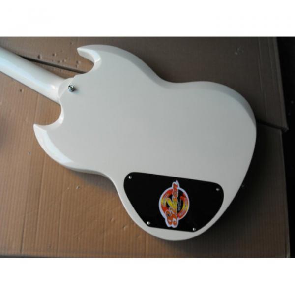 Custom Shop SG White Finish Electric Guitar #2 image