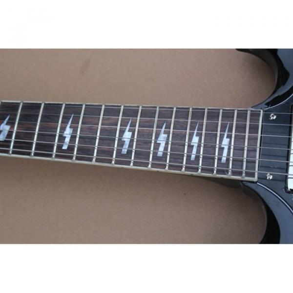 Custom Shop SG Black Electric Guitar #4 image