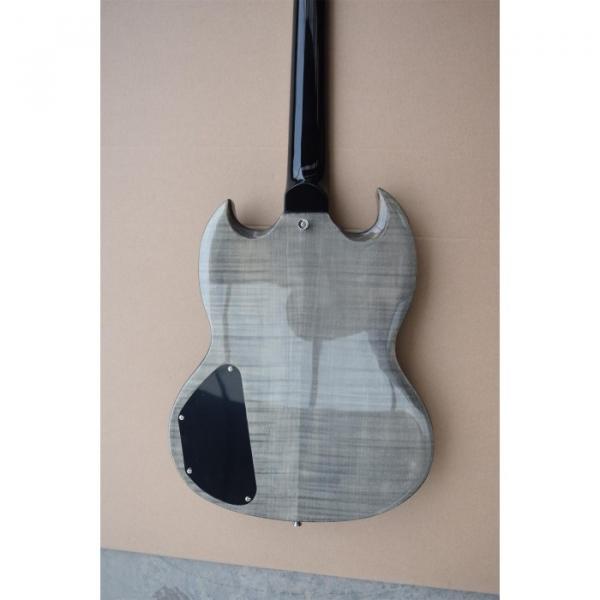 Custom Shop SG Gray Tiger Maple Top Supreme Electric Guitar #5 image