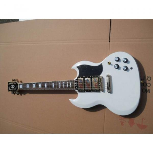 Custom Shop SG Custom Reissue VOS Electric Guitar Arctic White #1 image