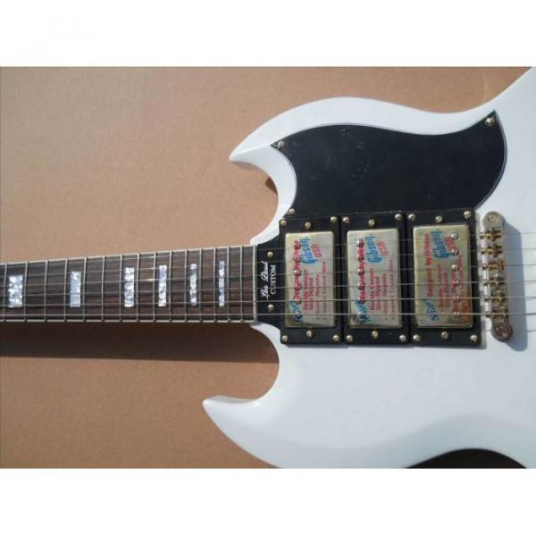 Custom Shop SG Custom Reissue VOS Electric Guitar Arctic White #3 image