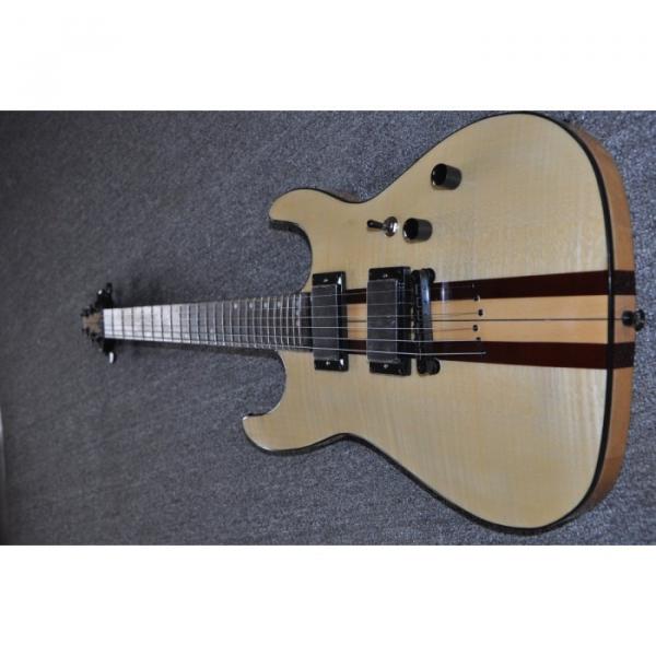Custom Shop Schecter 5 Ply Neck Through Body Electric Guitar #4 image
