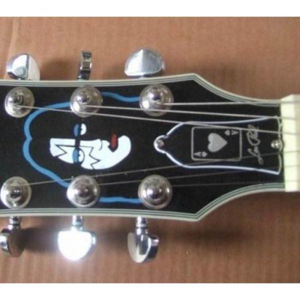 Custom Shop Robot Left Handed Blue Ace Frehley LP Electric Guitar #3 image