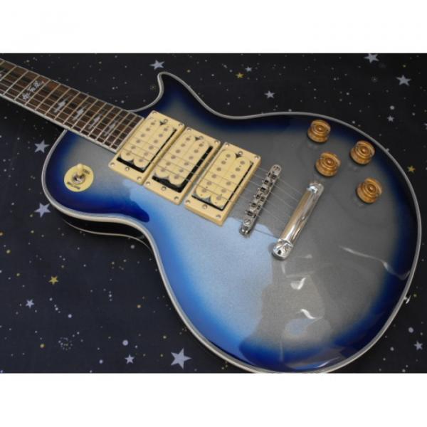 Custom Shop Robot Blue Ace Frehley Robot Electric Guitar #5 image