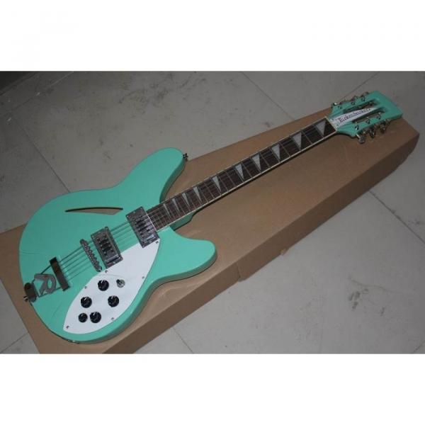 Custom Shop Rickenbacker Turqoise Teal Color 360 Electric Guitar #2 image