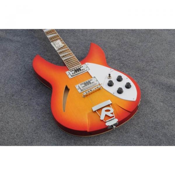 Custom Shop Rickenbacker Sunburst Cherry 380 Electric Guitar #1 image