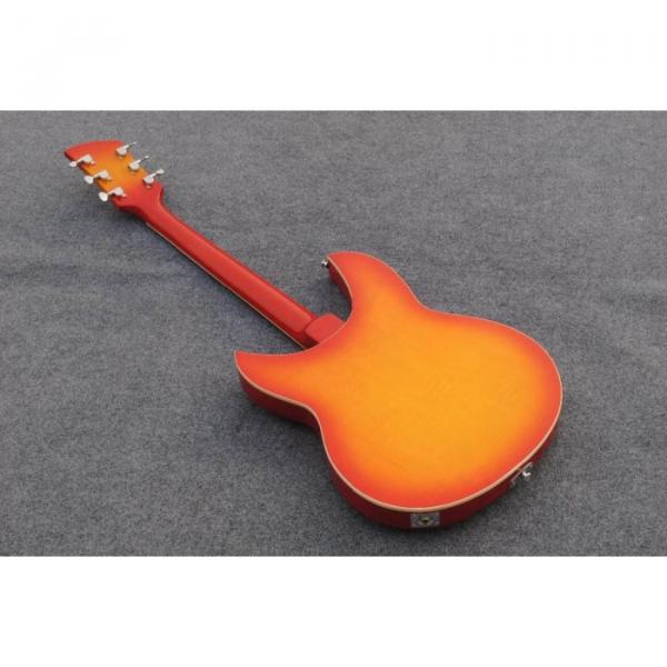 Custom Shop Rickenbacker Sunburst Cherry 380 Electric Guitar #2 image