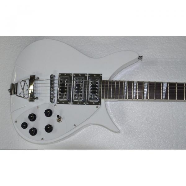 Custom Shop Rickenbacker 325C64 White 6 String Electric Guitar #3 image