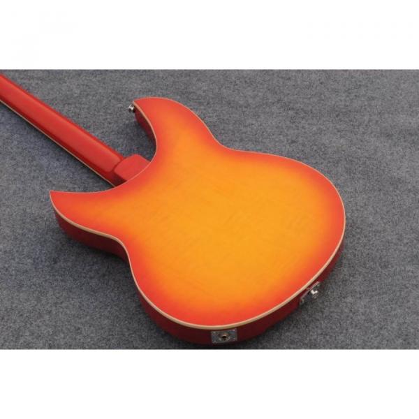 Custom Shop Rickenbacker Sunburst Cherry 380 Electric Guitar #5 image