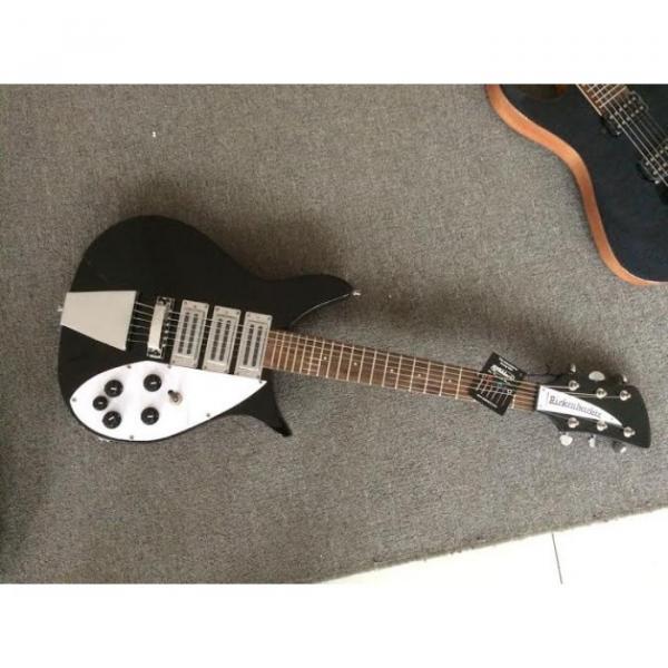 Custom Shop Rickenbacker 325C64 Jetglo Electric Guitar D'Addario Strings #3 image
