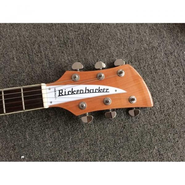Custom Shop Rickenbacker Natural 380 Electric Guitar Wilkinson Parts #4 image