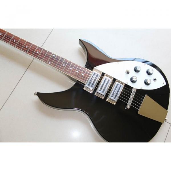 Custom Shop Rickenbacker 325C64 Jetglo Black Electric Guitar #1 image
