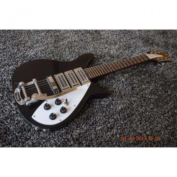 Custom Shop Rickenbacker 325 Black Electric Guitar Bigsby #1 image