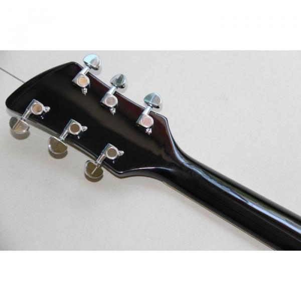 Custom Shop Rickenbacker 325C64 Jetglo Black Electric Guitar #5 image