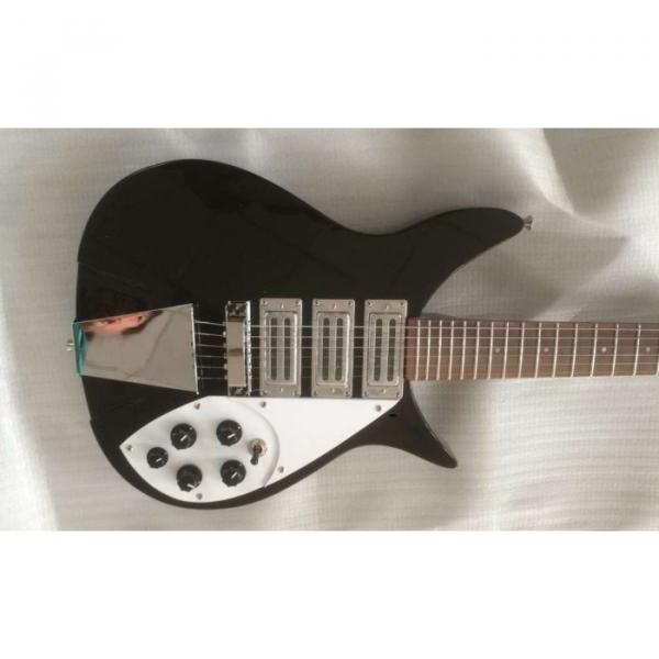 Custom Shop Rickenbacker 325C64 Jetglo Black 6 String Electric Guitar #1 image