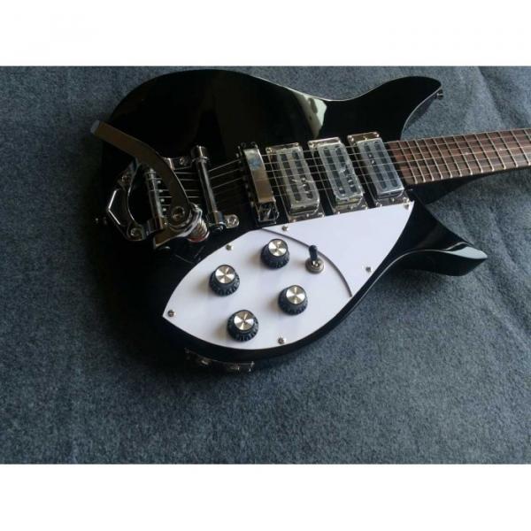 Custom Shop Rickenbacker 325 Black Electric Guitar #1 image