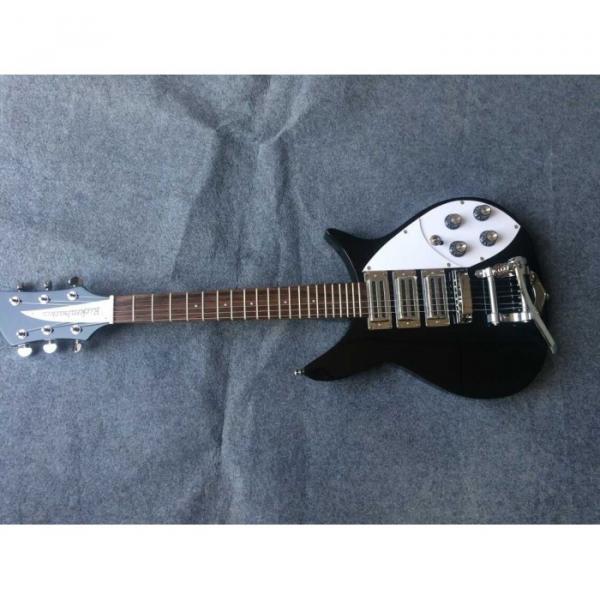 Custom Shop Rickenbacker 325 Black Electric Guitar #5 image