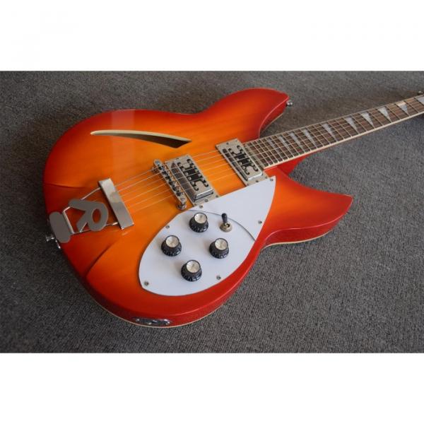 Custom Shop Rickenbacker 330 Fireglo Electric Guitar Neck Through Body #1 image