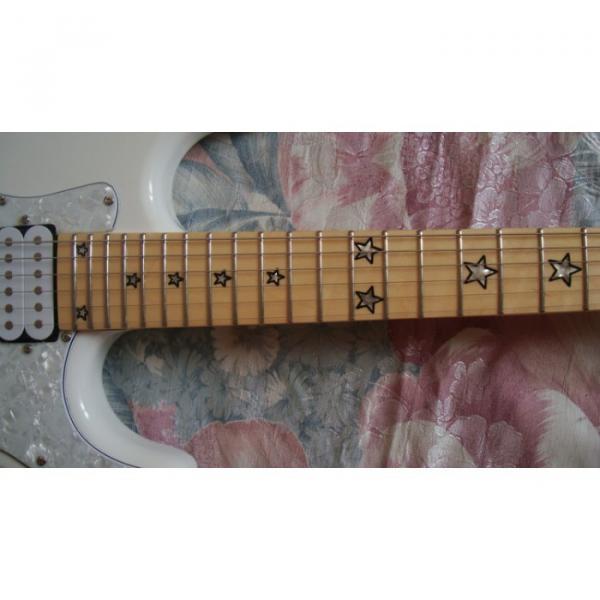 Custom Shop Richie Sambora American Fender White Floyd Rose Tremolo Electric Guitar 24 Frets #4 image