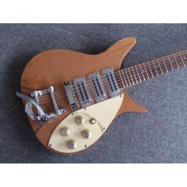 Custom Shop Rickenbacker 325 Natural Alder Shade Electric Guitar #3 image