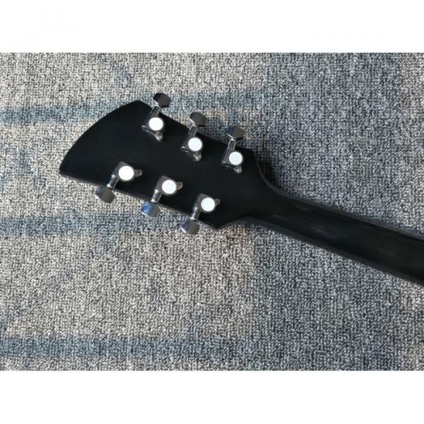 Custom Shop Rickenbacker 325 Jetglo Black Electric Guitar #2 image