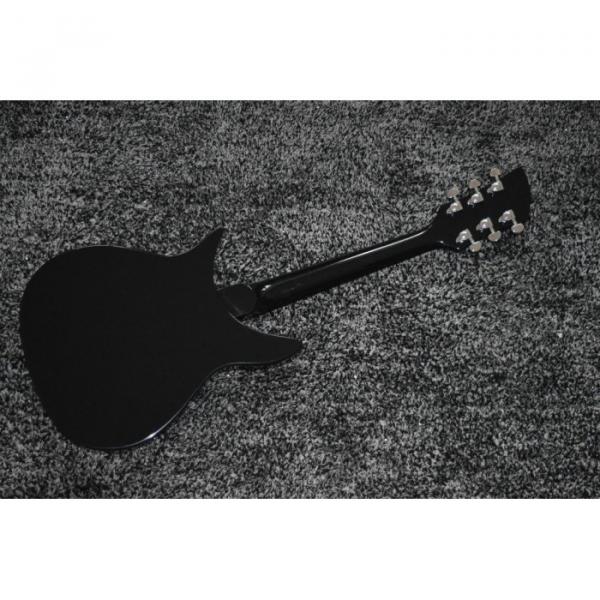 Custom Shop Rickenbacker 325 Jetglo Black 6 String Electric Guitar #3 image