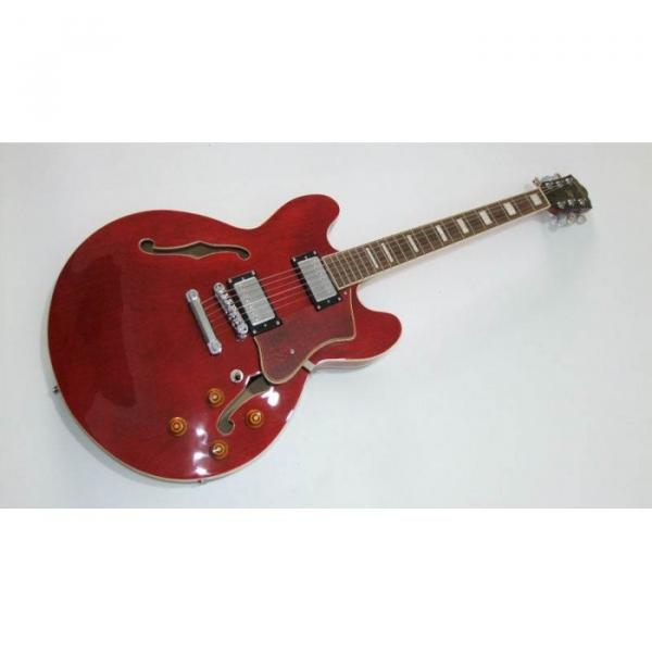Custom Shop Red Wine ES 335 VOS Jazz Electric guitar #1 image