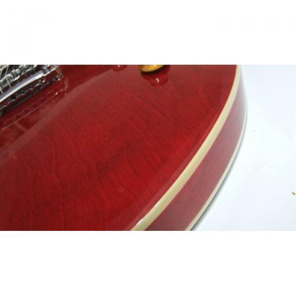 Custom Shop Red Wine ES 335 VOS Jazz Electric guitar #5 image