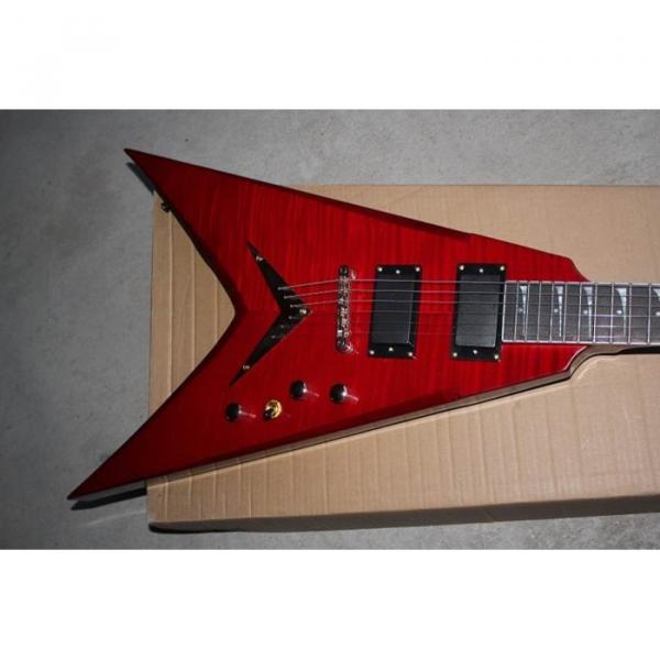 Custom Shop Red Flying V VMNT1 Dean Electric Guitar #1 image
