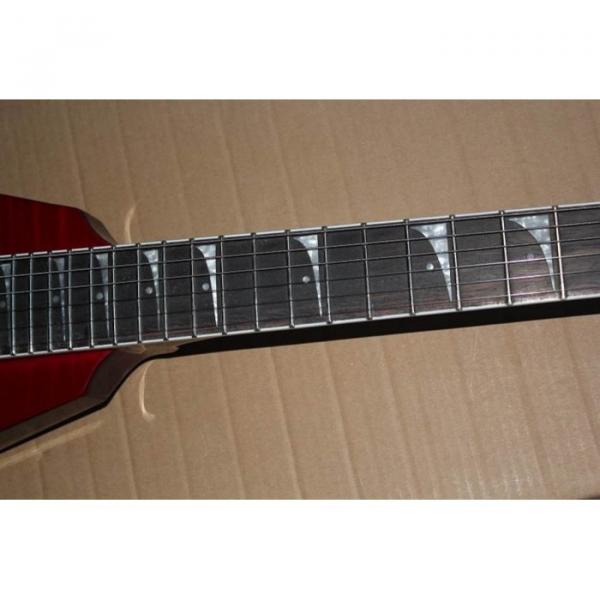 Custom Shop Red Flying V VMNT1 Dean Electric Guitar #5 image