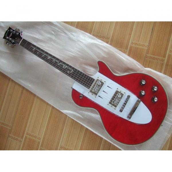 Custom Shop Red Flame Maple Top Corvette Electric Guitar #1 image