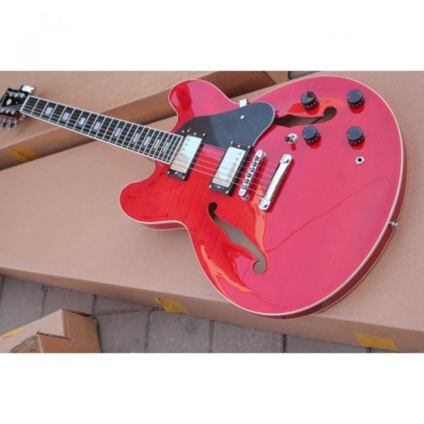 Custom Shop Red ES335 LP Electric Guitar #1 image