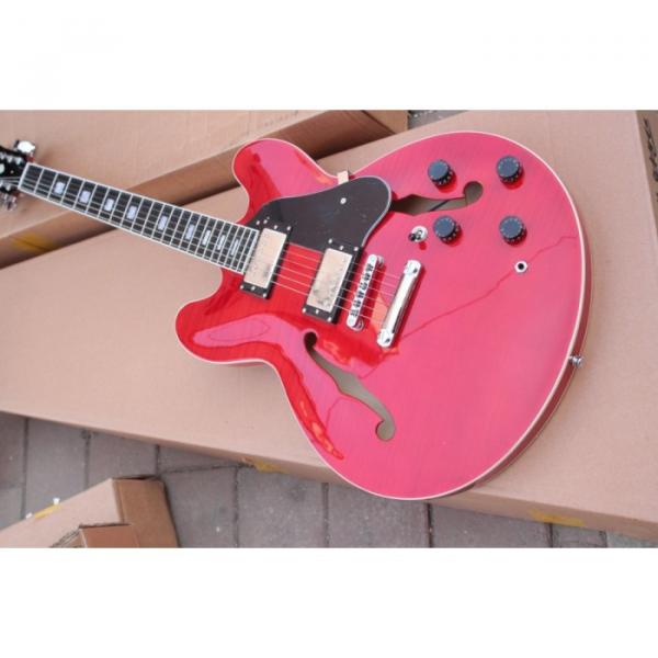 Custom Shop Red ES335 LP Electric Guitar #3 image