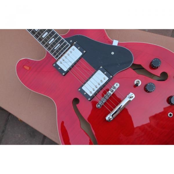 Custom Shop Red ES335 LP Electric Guitar #4 image