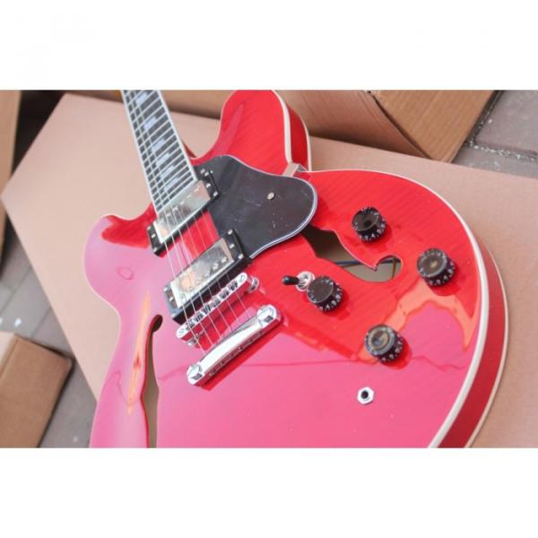 Custom Shop Red ES335 LP Electric Guitar #5 image