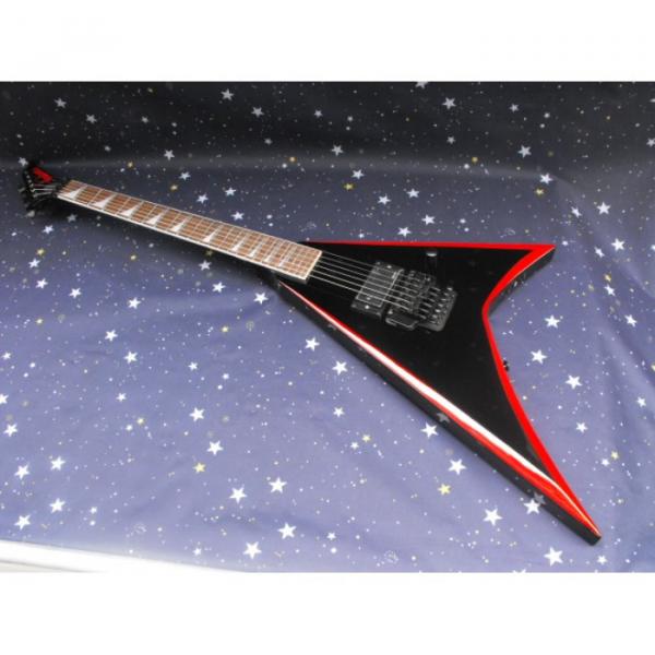 Custom Alexi Laiho ESP Red Black Electric Guitar #1 image