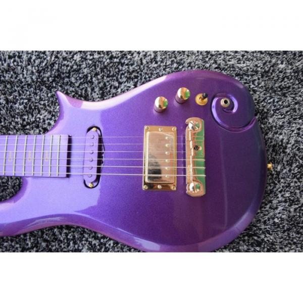 Custom Shop Purple Prince 6 String Cloud Electric Guitar Left/Right Handed Option #3 image