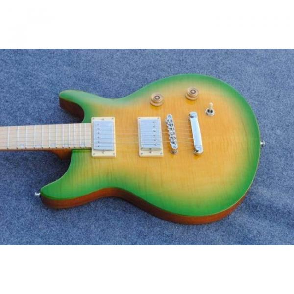 Custom Shop PRS Tiger Yellow Green Maple Top Electric Guitar #1 image