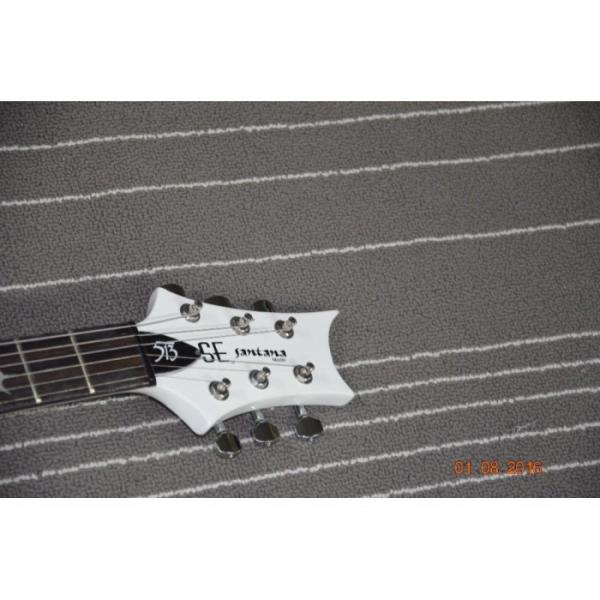 Custom Shop PRS White Santana 22 Frets Electric Guitar #5 image