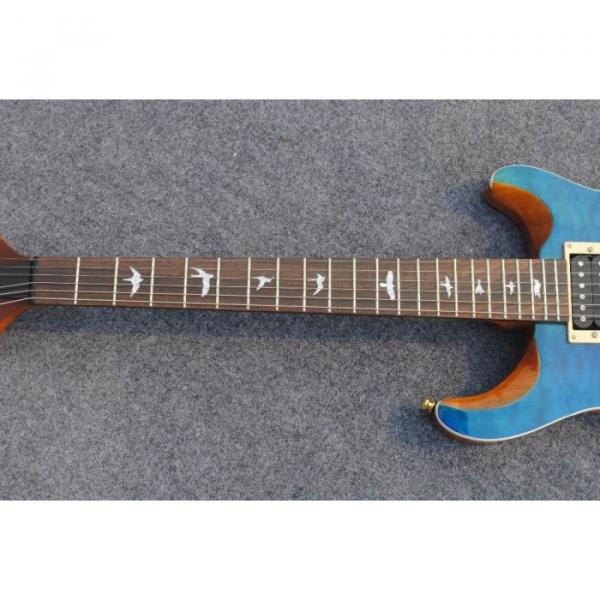 Custom Shop PRS Whale Blue Quilted Maple Top 22 Frets Electric Guitar #2 image