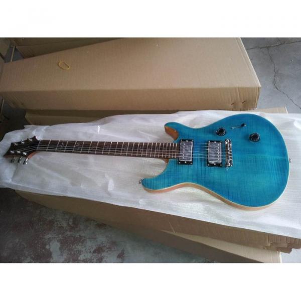 Custom Shop PRS Whale Blue Maple Top 24 Frets Electric Guitar #4 image
