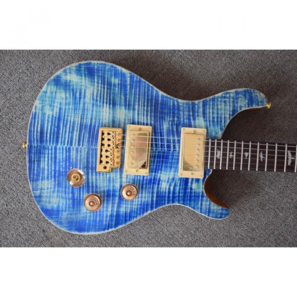 Custom Shop PRS Royal Blue Relic Electric 22 Frets Guitar #1 image