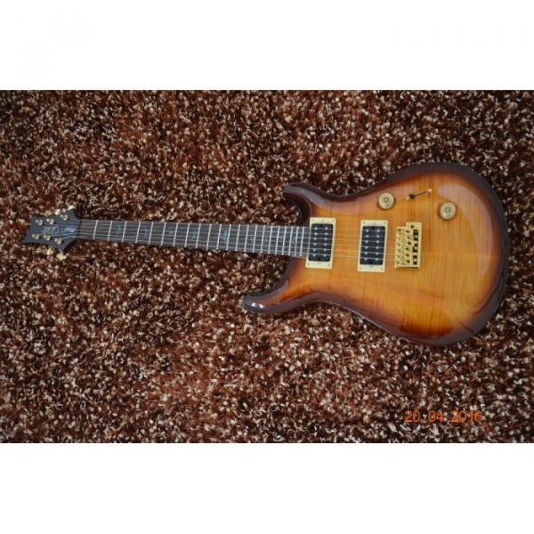 Custom Shop PRS Tobacco Tiger Maple Top 6 String Electric Guitar #1 image