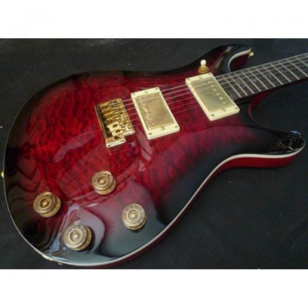 Custom Shop PRS Red Quilted Maple Top Electric Guitar #1 image