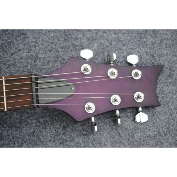 Custom Shop PRS Purple Led Light Fretboard 22 Frets Electric Guitar #3 image