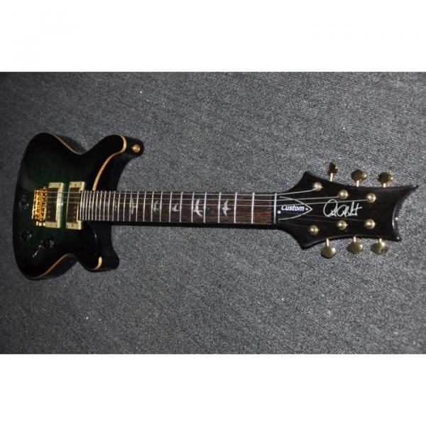 Custom Shop PRS Electric Guitar Green Black Burst #5 image