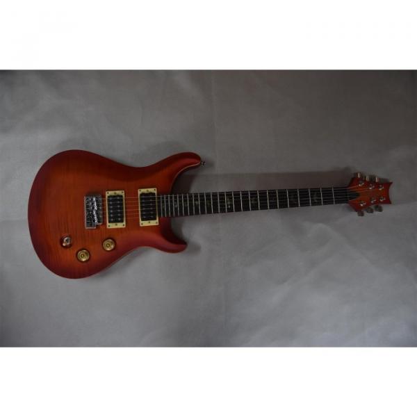 Custom Shop PRS Matte Cherry Burst Electric Guitar #3 image