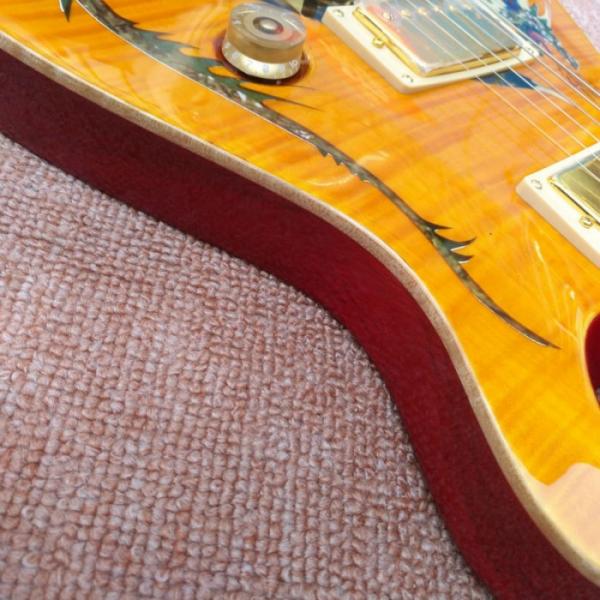 Custom Shop PRS Dragon Yellow Tiger Maple Top Electric Guitar #2 image