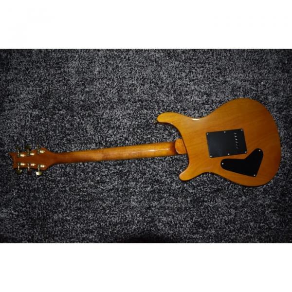 Custom Shop PRS Flame Maple Blue Maple Fretboard Electric Guitar #2 image